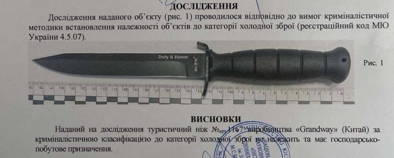 Заключение экспертизы