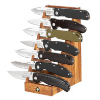 Подставка на 7 ножей-дер