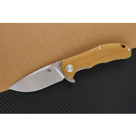 Нож складной CH 3504-G10-brown   