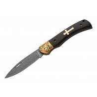 Нож складной DG 286 (дамаск)