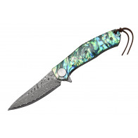 Нож складной DG 033 (дамаск)