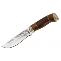 Нож охотничий КАБАН - 1 (с рисунком)