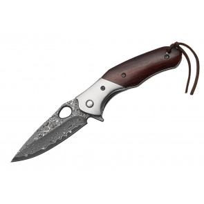 Нож складной DG 019 (дамаск)